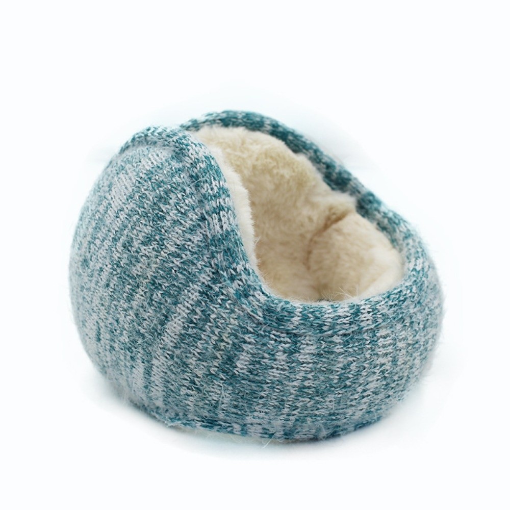 Earmuffs Foldable - 背面装着型デザイン モヘアフリースイヤーマフ 裏地ストレッチ 折りたたみ式イヤープロテクター 軽量 ポータブル