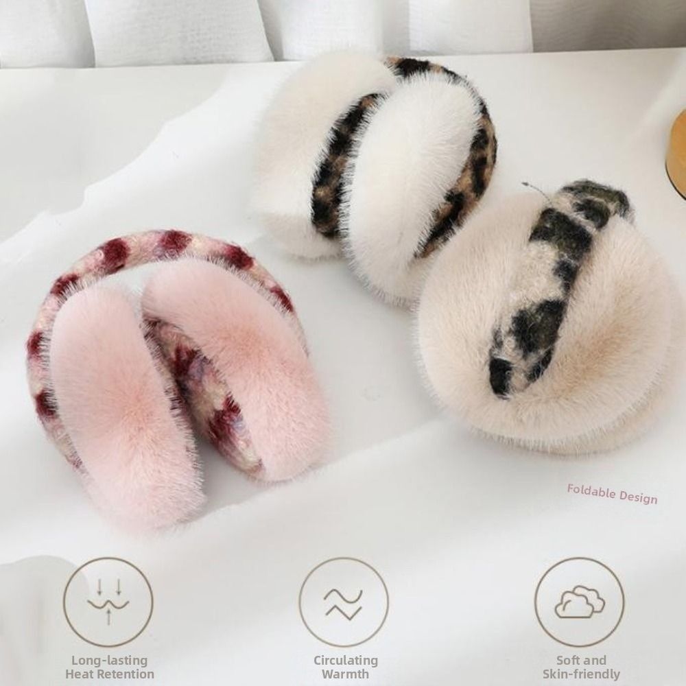 ファッション折りたたみ式ぬいぐるみイヤーマフ厚くて柔らかいか - Earmuffs Foldable のレビューと価格