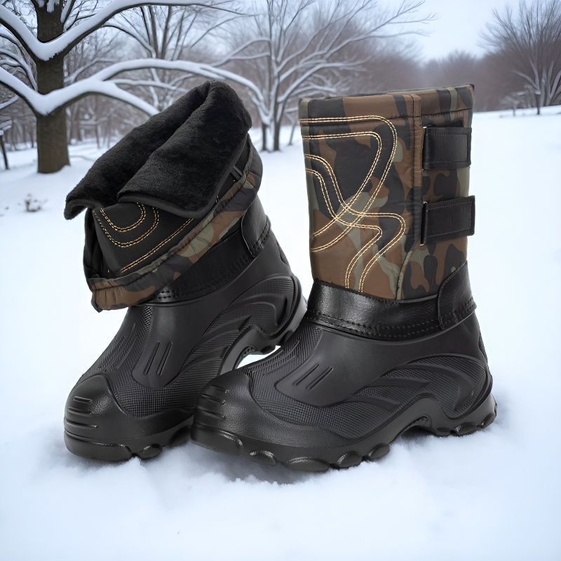大型スノーブーツ、防寒・保温性のあるメンズブーツ、防水・滑り - Waterproof Winter Boot のレビューと価格