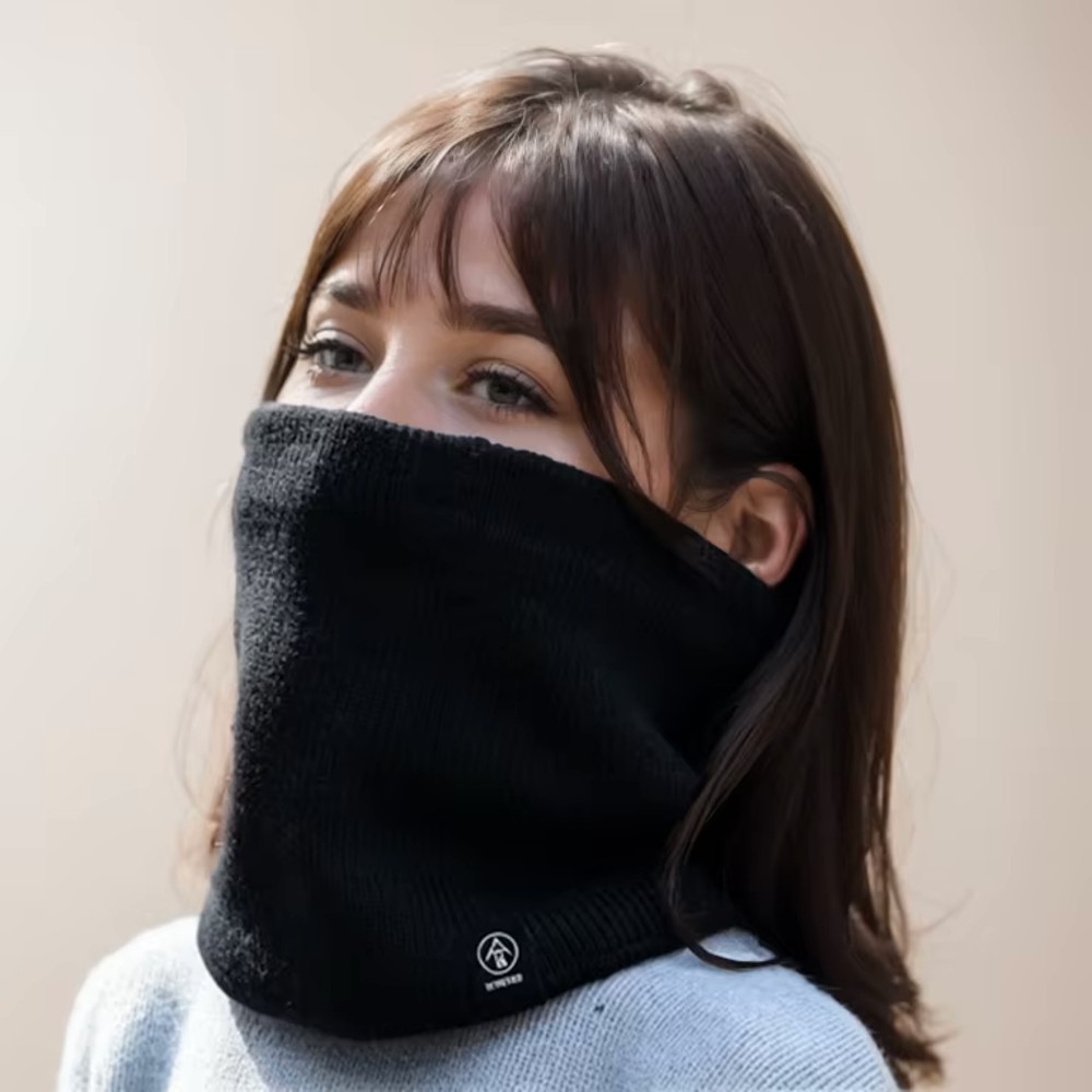厚手のニットネックウォーマー、フリース裏地付きネックゲイター - Neck Gaiter Fleece のレビューと価格