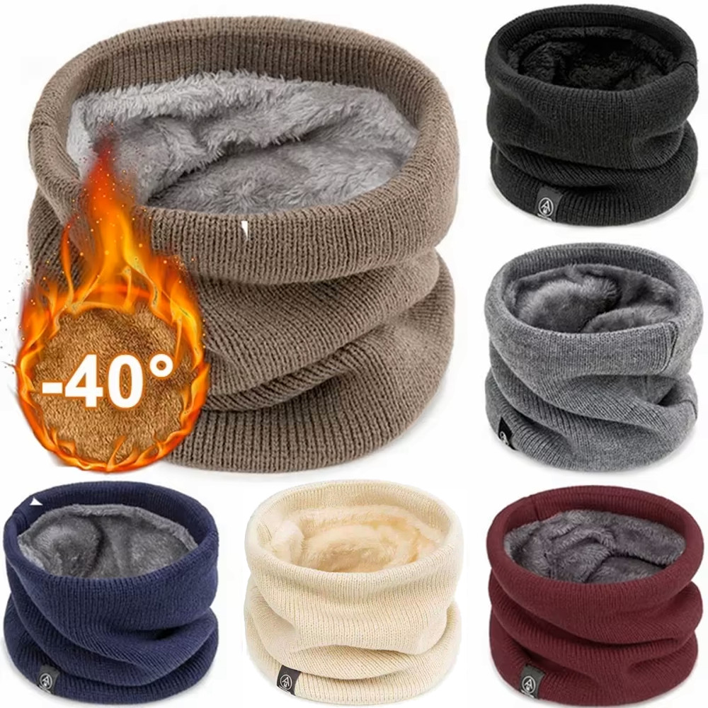 厚手のニットネックウォーマー、フリース裏地付きネックゲイター - Neck Gaiter Fleece のレビューと価格
