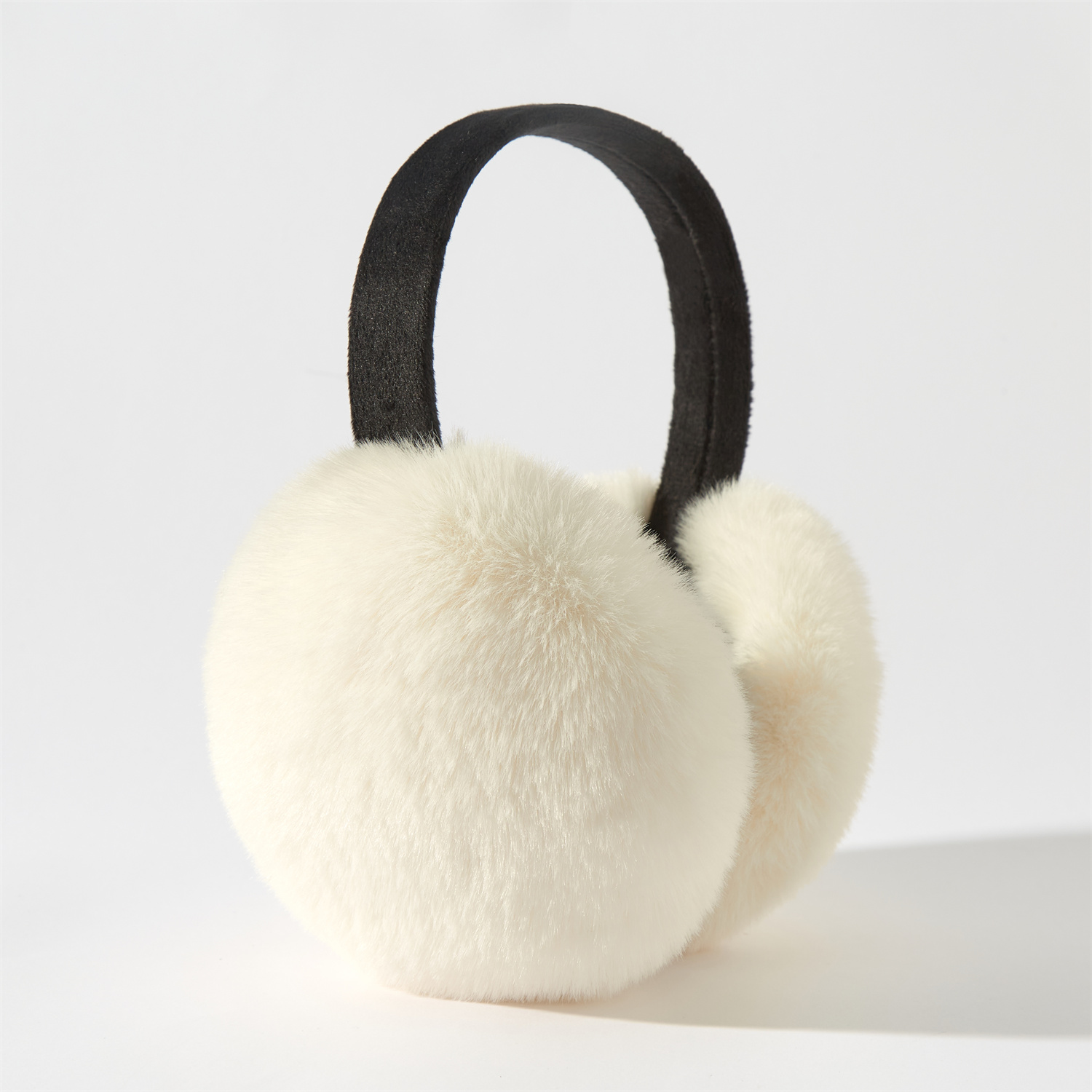 2025年新色ブロックイヤーマフファッション上品フェイクラビ - Earmuffs Foldable のレビューと価格