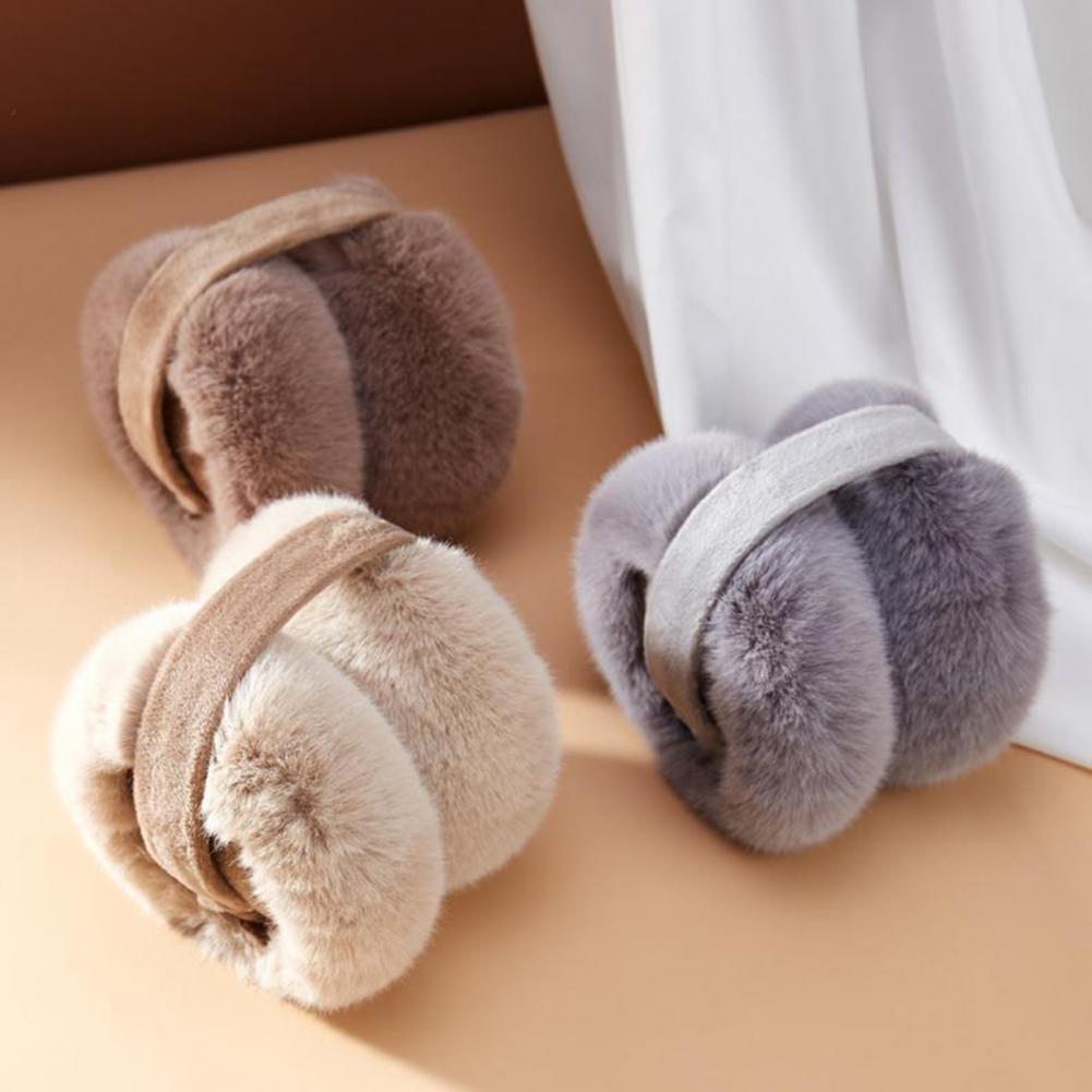 女性用の豪華な折りたたみ式イヤーマフ,調節可能な長さ,滑り止 - Earmuffs Foldable のレビューと価格