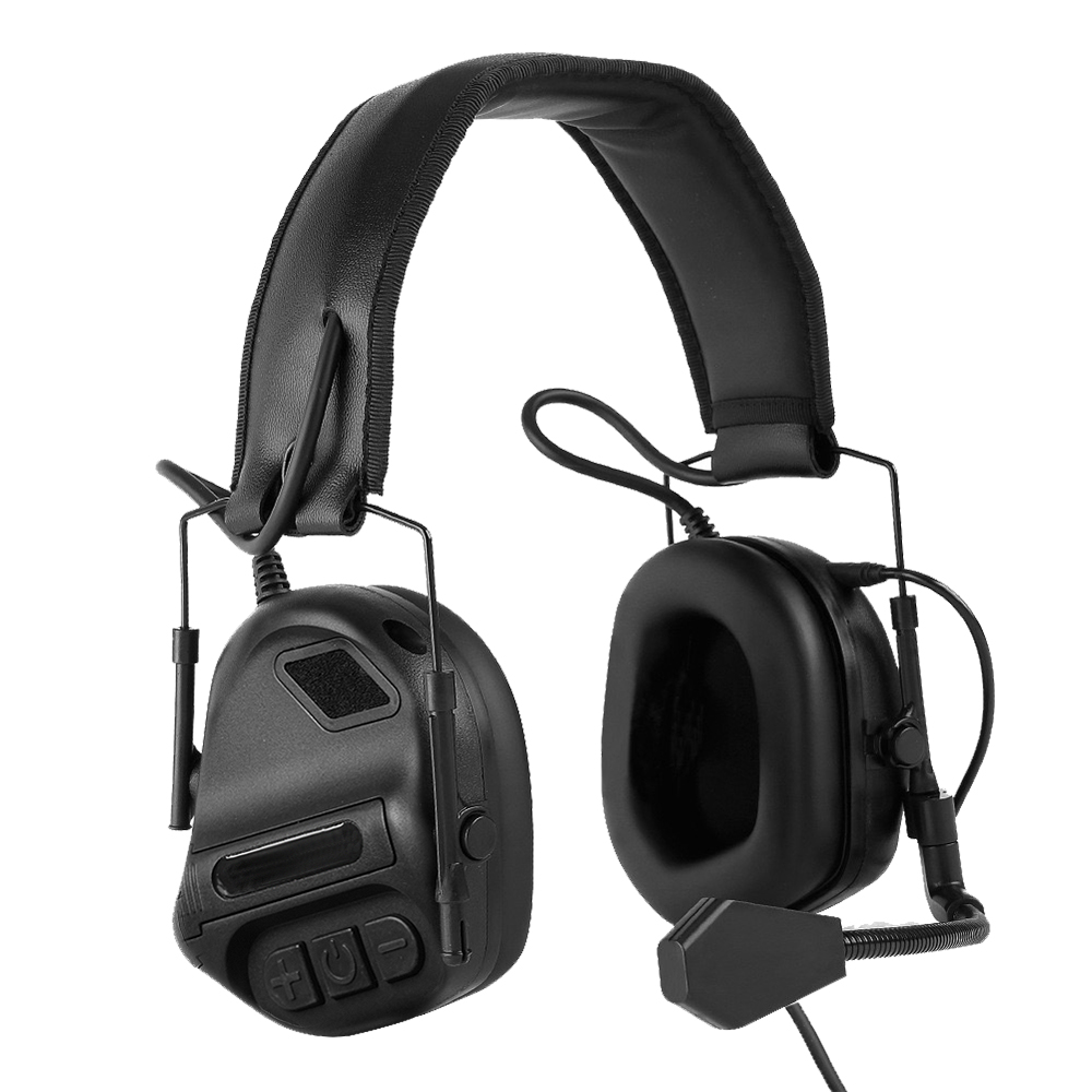 BOOIU 戦術電子射撃ヘッドセット 3.5 ミリメートルイ - Earmuffs Foldable のレビューと価格