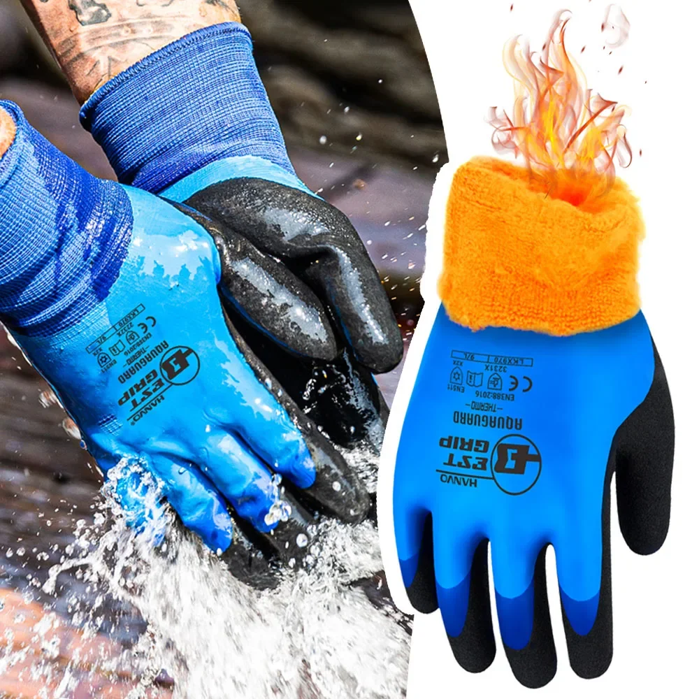 防水冬作業手袋優れたグリップコーティングサーマルライナー断熱 - Snow Glove Insulated のレビューと価格