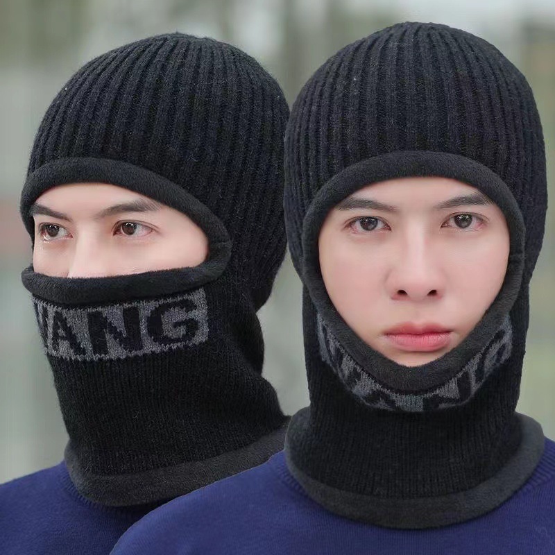ファッションクール男性秋冬暖かい厚いビーニー帽子キャップ男性 - Knit Beanie Hat Warm のレビューと価格