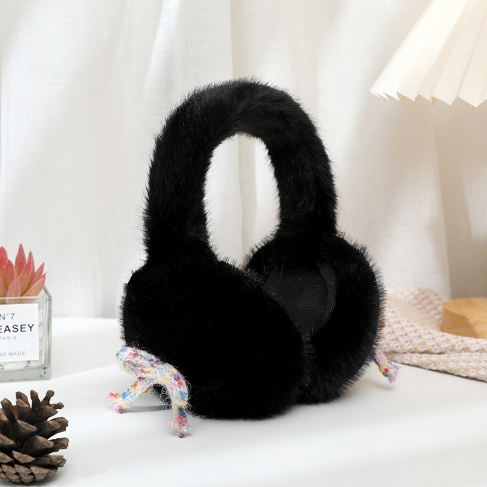 暖かいイミテーションミンクファーイヤーマフ、柔らかくふわふわ - Earmuffs Foldable のレビューと価格
