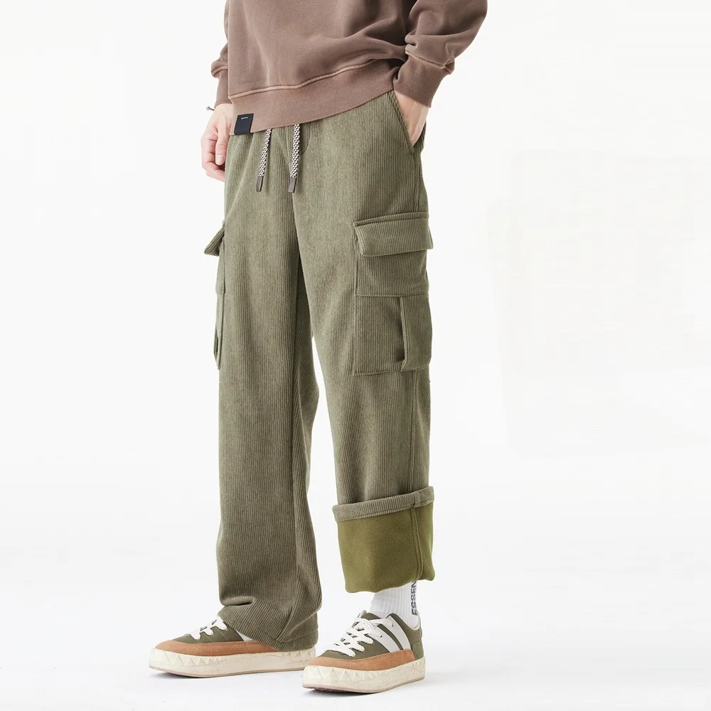 2026年冬新作 コーデュロイパンツ メンズ ストレート ワ - Corduroy Pant Warm のレビューと価格