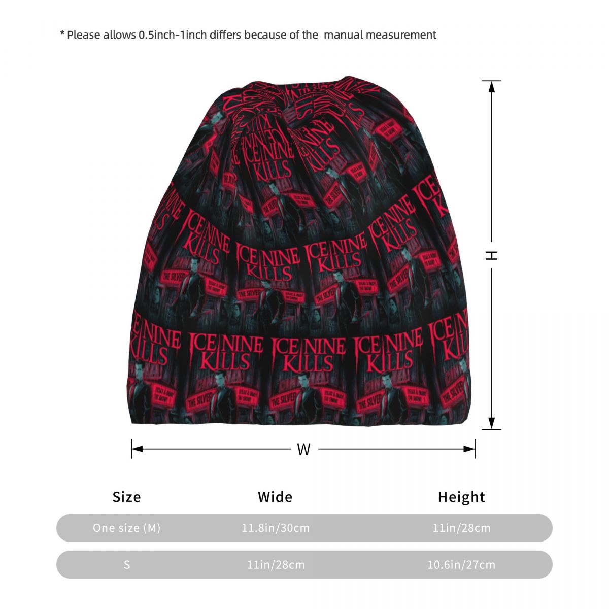 Ice Nine Kills The Silver Scre - Knit Beanie Hat Warm のレビューと価格